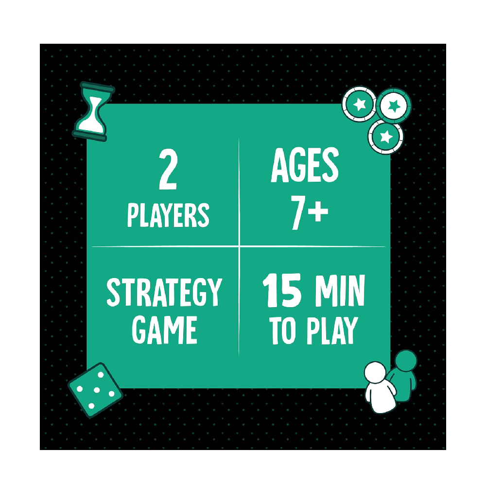 Funskool Othello Classic, Strategy Game, Board Game for Kids, Adults, Families, Educational, Fun, 2 Players, Family Fun, Learning Activity Toy for Childrens, Gift Set for Kid, Ages