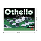 Funskool Othello Classic, Strategy Game, Board Game for Kids, Adults, Families, Educational, Fun, 2 Players, Family Fun, Learning Activity Toy for Childrens, Gift Set for Kid, Ages