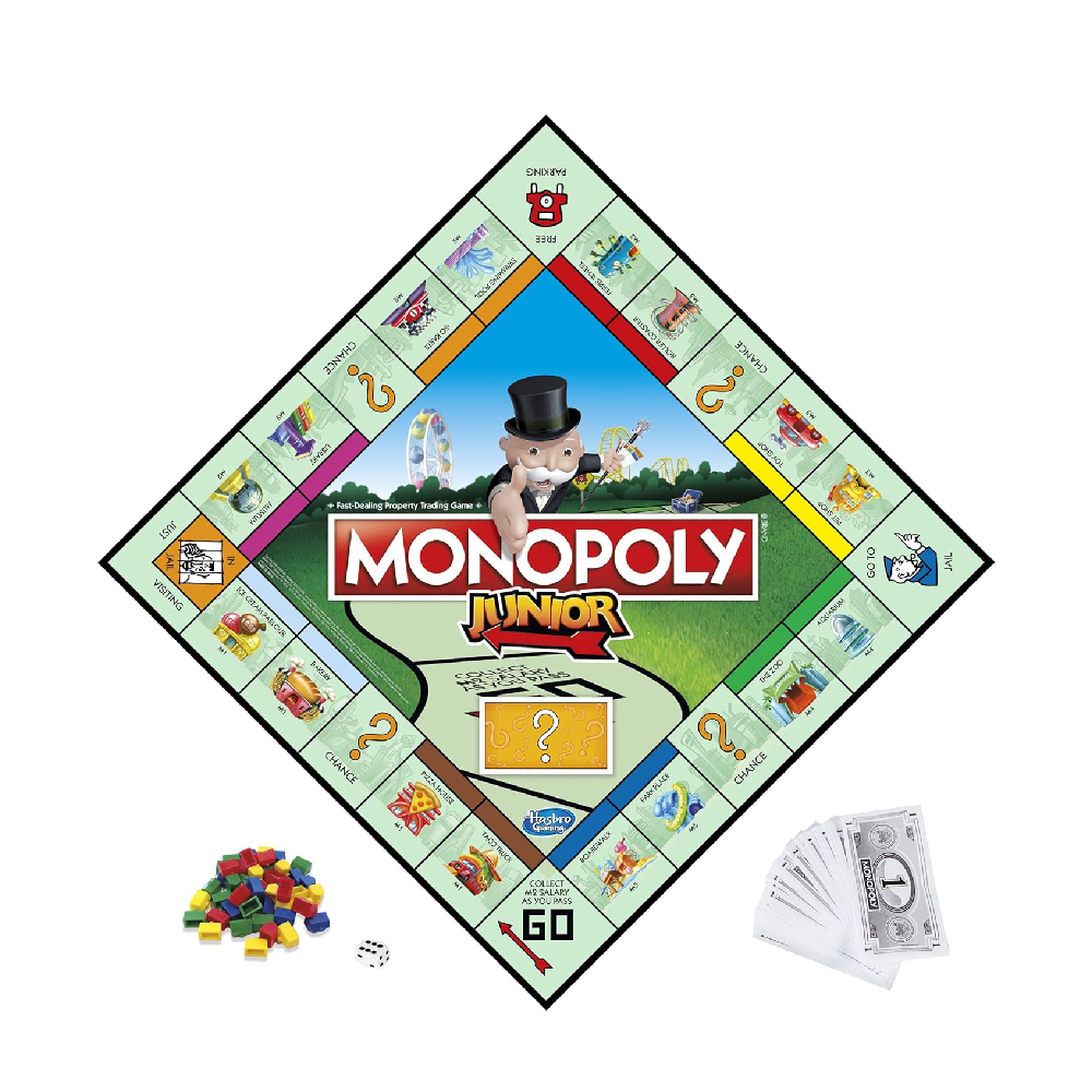 Monopoly Kid_s Great Introduction to The Junior Board Game for Ages 5 and Up