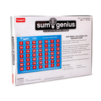 Funskool Sum Genius, Strategy Game, Board Game for Kids, Adults, Families, Educational, Fun, 1+ Players, Family Fun, Learning Activity Toy for Childrens, Gift Set for Kid, Ages 7+ Y