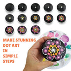 DOT Mandala Rock Paint