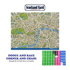 Funskool Games, Scotland Yard, A Compelling Detective and Strategy, Animal Board Game for Kids & Family, 2-3 Players, Ages 10 and Above, Multicolour