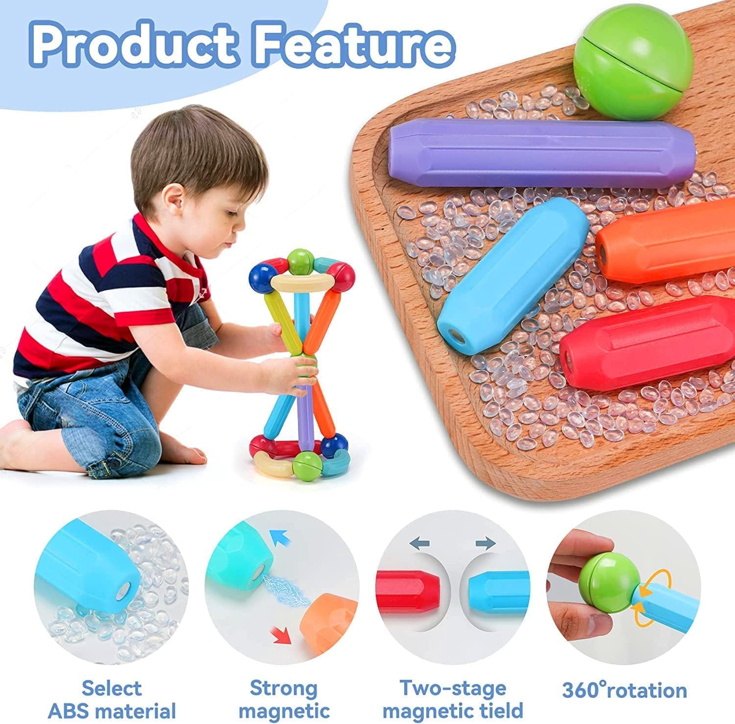 MAGNETIC BLOCK 25 PIECE