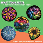 DOT Mandala Rock Paint