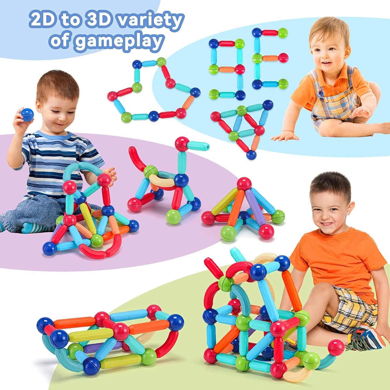 MAGNETIC BLOCK 25 PIECE