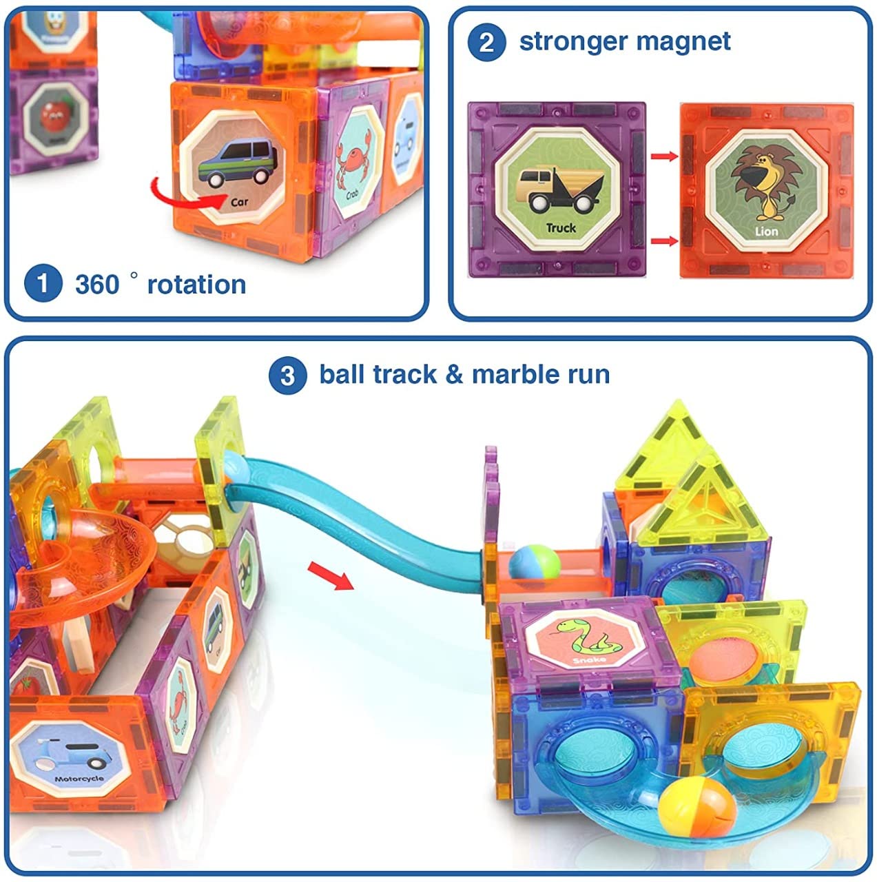 MAGNETIC TAILS 49 PIECE
