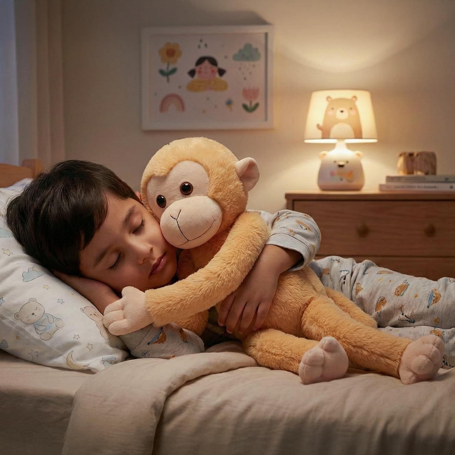 Mirada Adorable Hanging Monkey