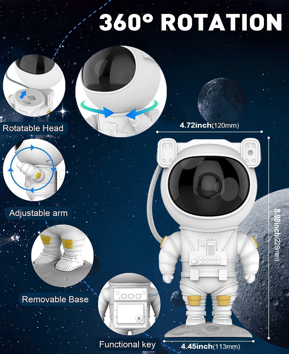 Astronaut Light Projector