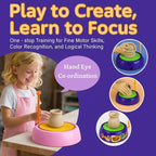 Pottery Wheel Kit Battery Operated Pottery Making Machine Painting Kit Clay Moulding Playset for Beginners Modeling Sculpting Clay Tools Arts & Crafts Pot Maker for Kids Boys Girls 8-12