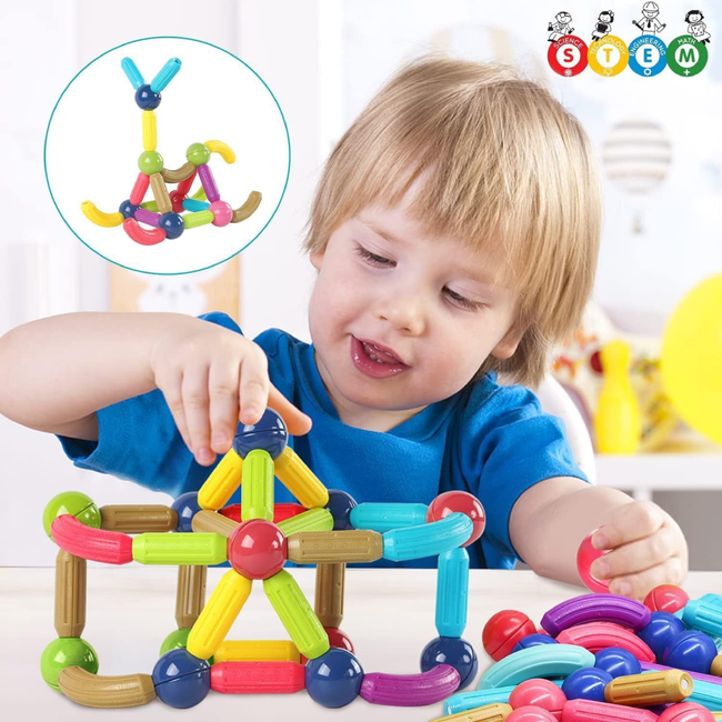 MAGNETIC BLOCK 25 PIECE Hover Image