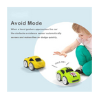 Induction Follow and Avoidance Remote Control Car, Mini Toy Car for Kids, Suitable for Babies Aged 1-3 and Boys and Girls Aged 6
