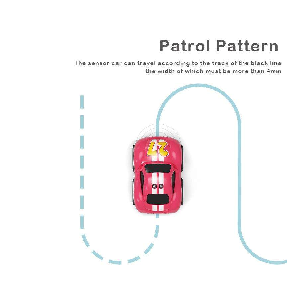Induction Follow and Avoidance Remote Control Car, Mini Toy Car for Kids, Suitable for Babies Aged 1-3 and Boys and Girls Aged 6