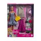 Barbie® Doll with Clothes and Accessories for 4 Complete Outfits, Gift for 3 to 8 Year Olds