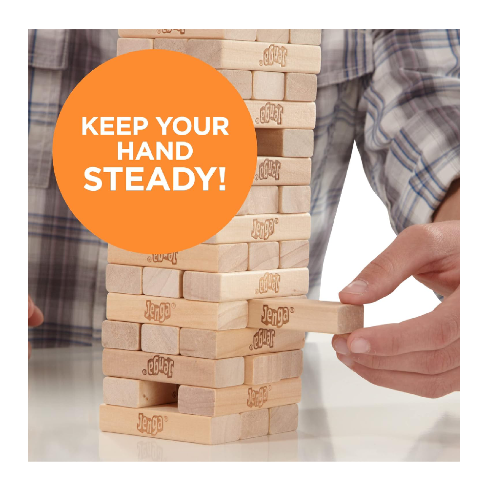 Funskool Jenga Wood Block Game Jenga Tube Pack - Pack of 1,