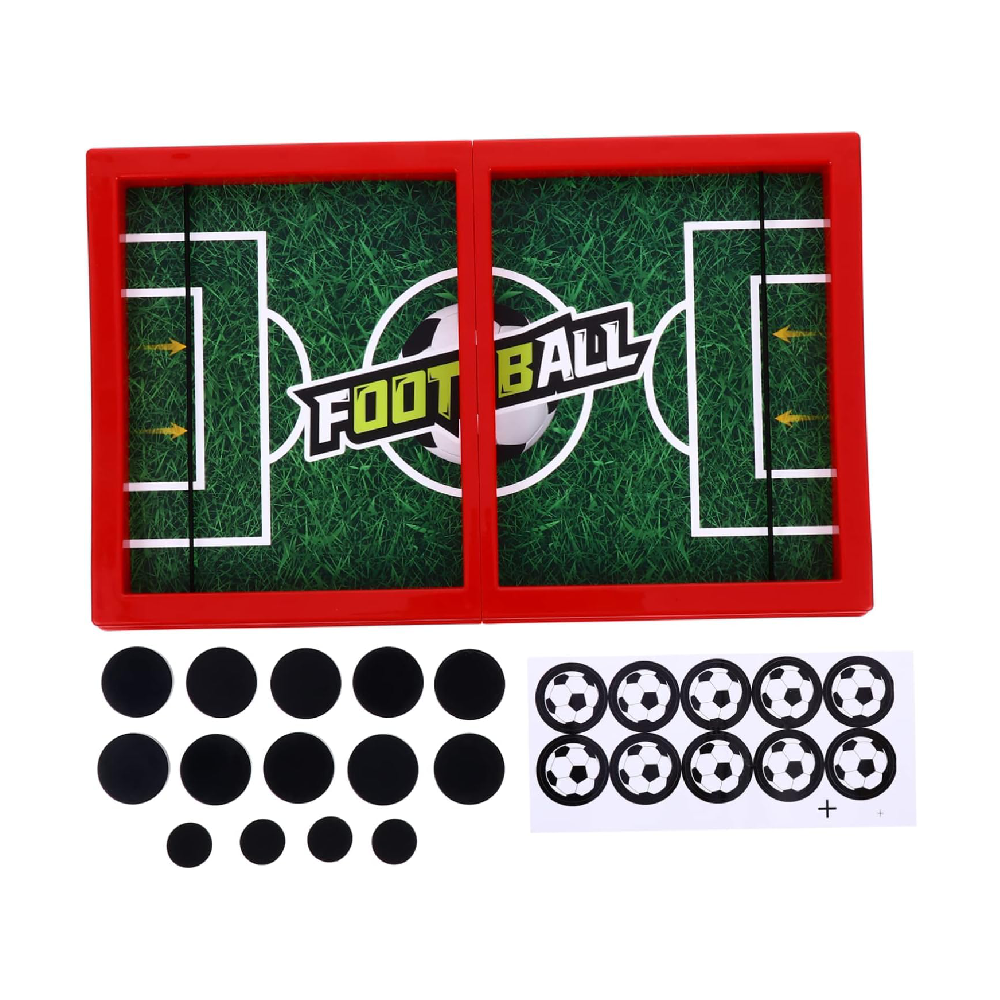 Football-Themed Sling Puck Game – Fast-Paced 2-Player Tabletop Action Toys for Kids & Adults – Fun Family Game for Parties & Travel!