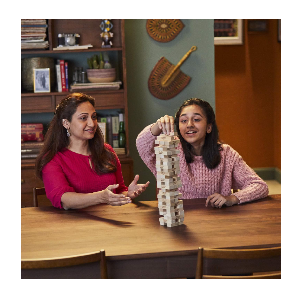 Funskool Jenga Wood Block Game Jenga Tube Pack - Pack of 1,