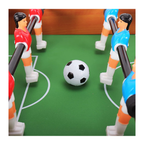 Foosball Table for Kids - Wooden Tabletop Soccer Game - Family Night, Travel, Party Game