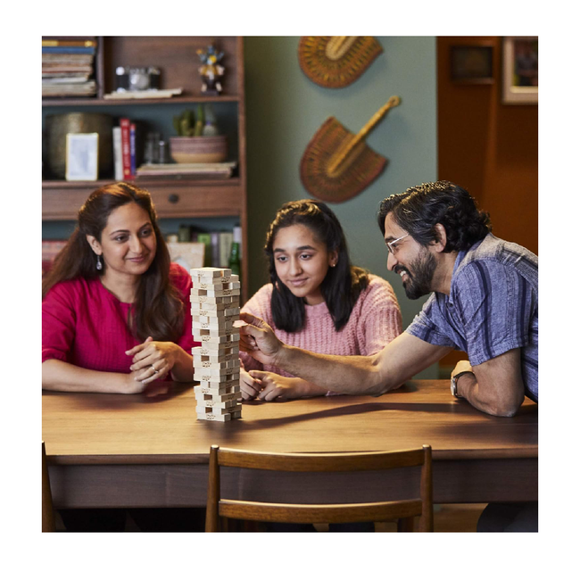 Funskool Jenga Wood Block Game Jenga Tube Pack - Pack of 1, Hover Image