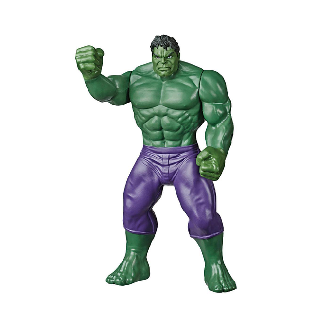 MARVEL CLASSIC Hulk Toy 9.5-Inch Scale Collectible Super Hero Action Figure, Toys For Kids Ages 4 and Up Main Image