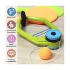 Hanging Table Tennis Self-Training Set – Indoor Ping Pong Game with 2 Rackets & 6 Balls – Portable Double Sparring Toy for Kids & Adults – Parent Child Interactive Sport Game