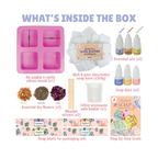 Kalakaram DIY Shea Butter Soap Making Kit  STEM Project & Learning Science Kit  Educational Birthday Gift Kids, Boys & Girls Ages 8-10-12-14  Creative Gift Idea for Young Scientists