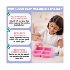 Kalakaram DIY Shea Butter Soap Making Kit  STEM Project & Learning Science Kit  Educational Birthday Gift Kids, Boys & Girls Ages 8-10-12-14  Creative Gift Idea for Young Scientists