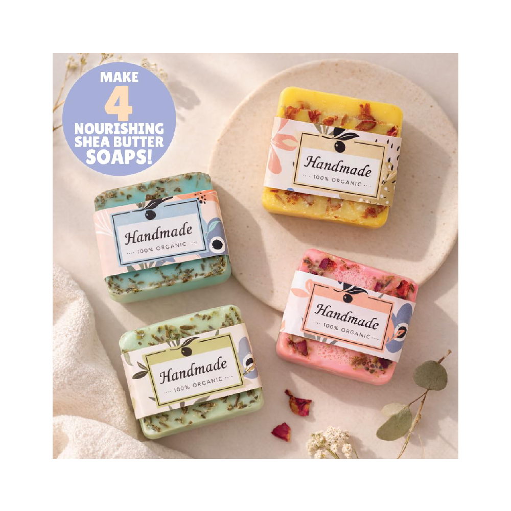 Kalakaram DIY Shea Butter Soap Making Kit  STEM Project & Learning Science Kit  Educational Birthday Gift Kids, Boys & Girls Ages 8-10-12-14  Creative Gift Idea for Young Scientists