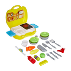 Kitchen Set Toy for Kids 2+ Years, BIS Certified Safe for Kids, Portable Pretend Play Cooking Set with Accessories, Role Play Toy for Girls & Boys, Multicolour