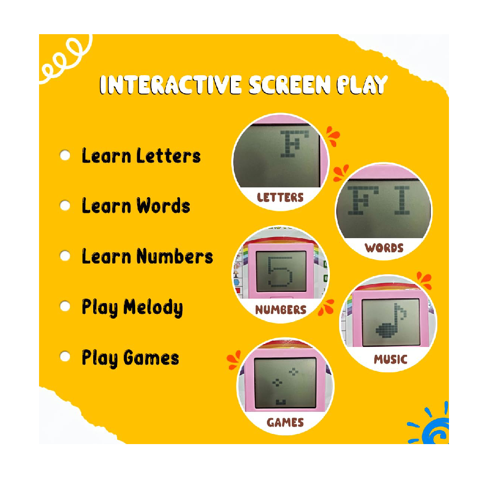 Educational Kids Laptop Learning Toy for 2-5 Years Boys Girls Computer