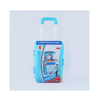 Little Doctor Trolley Set for Kids  Portable Doctor Kit with Tools, Table & Trolley Case  Educational Medical Pretend Play Set for Boys & Girls