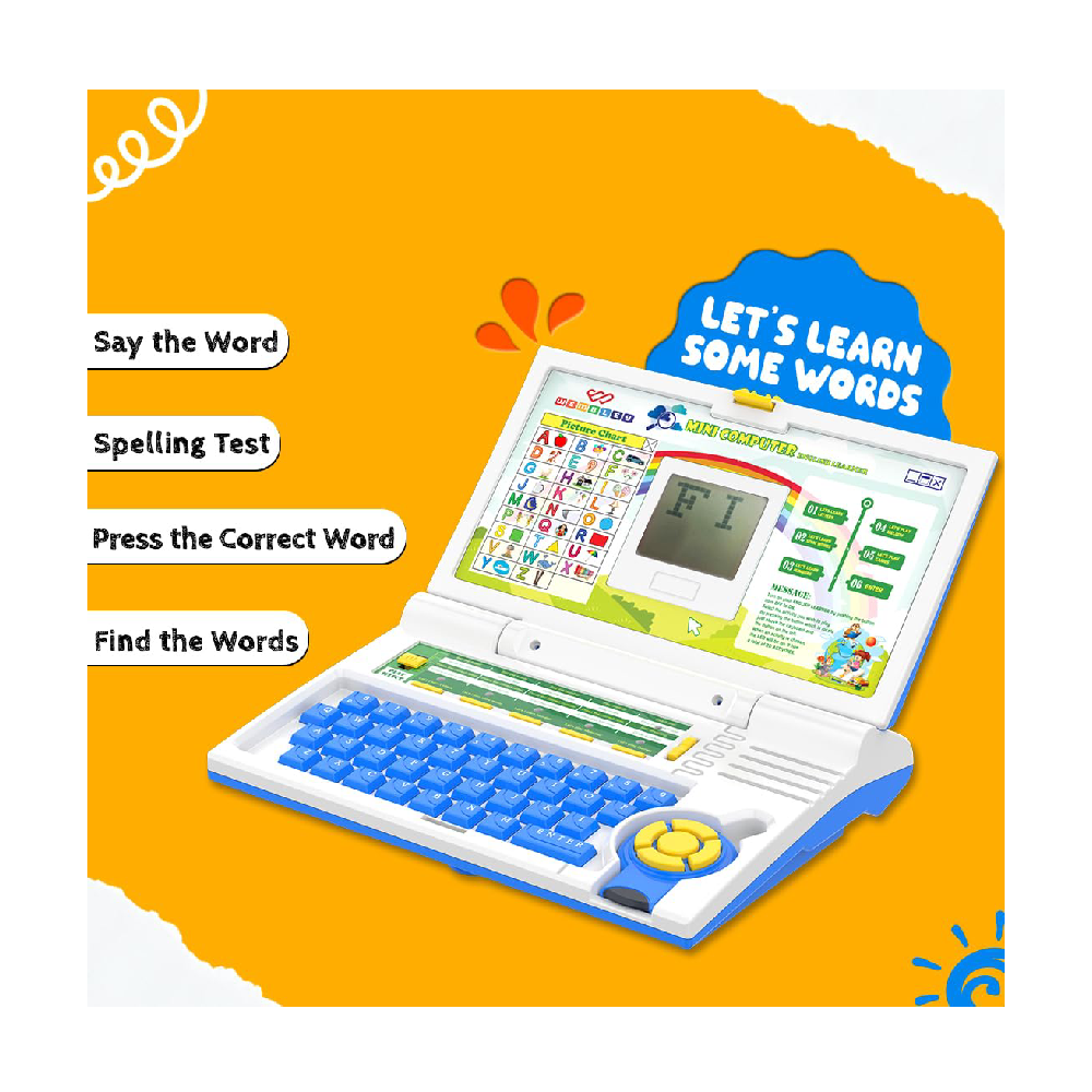 Educational Kids Laptop Learning Toy for 2-5 Years Boys Girls Computer