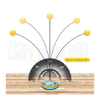 Light Table Tennis Self Training Indoor Gaming 2 Rackets & 6 Practice Ping Pong Ball Parent Child Interaction Indoor Toys for Kids Fun Party Game Sports Toy