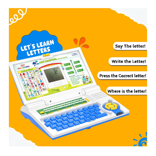 Educational Kids Laptop Learning Toy for 2-5 Years Boys Girls Computer Main Image