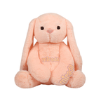 Mirada Cute Peach Bunny Soft Toy for GirlsKids  Huggable Rabbit with Long Ears  Soft Stuffed Plush Animal  Cute Soft Toys, Baby Toys, Stuffed Animals, Cuddle Toy, Gift Item for Kids - 35cm