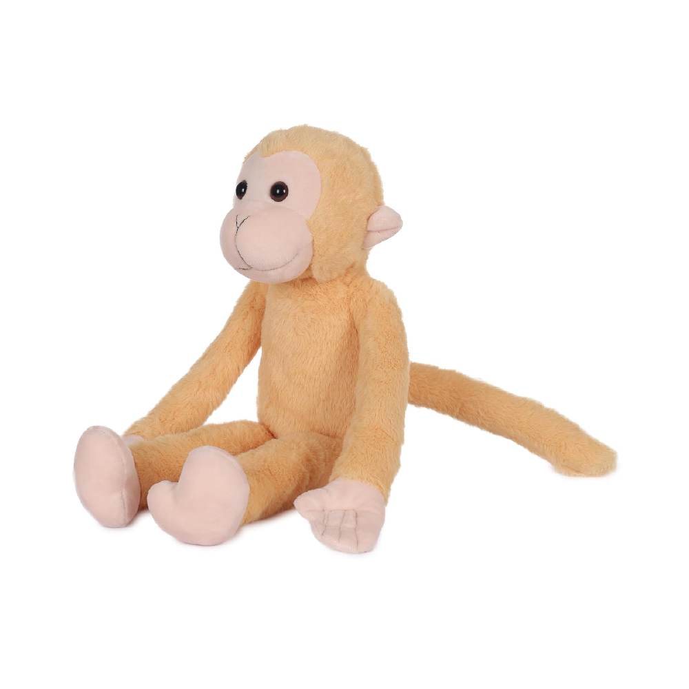 Mirada Adorable Brown Hanging Monkey Soft Plush Toy – Long Arm Stuffed Animal for Kids  Cute Jungle Theme Gift for Boys & Girls  40cm