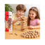 Wooden Jenga Blocks Game 54 Pieces Number Stacking Tower Game for Kids & Adults  Educational Toy for Learning Numbers, Balance & Skills
