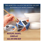 Pottery Wheel Kit Battery Operated Pottery Making Machine Painting Kit Clay Moulding Playset for Beginners Modeling Sculpting Clay Tools Arts & Crafts Pot Maker for Kids Boys Girls 8-12