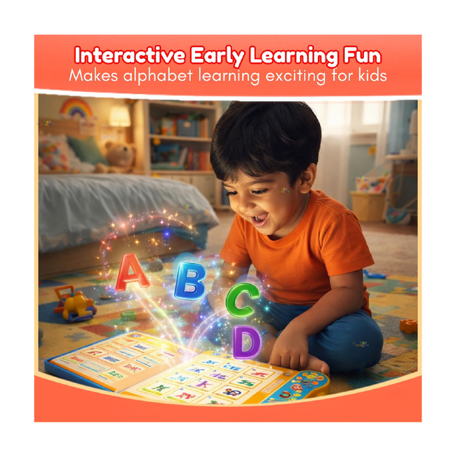 Interactive Sound Book for Kids with Marker (Ages 2–7) Main Image