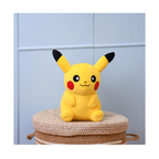Mirada Pokémon Pikachu Soft Plush Toy – 23cm  Official Licensed Stuffed for Kids, Boys & Girls  Super Soft Cuddly Character Toy for Fans  Ideal for Birthday GiftsChristmasDiwali