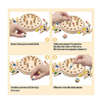 Wooden Memory Match Stick Chess Game, BLOWEST Colorful Memory Chess