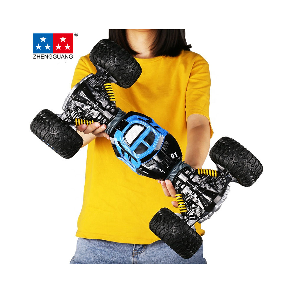 Zhengguang 18 Rc Car Hobby 2.4G Double Side Big Fast Rc Stunt Car 4x4 Offroad Remote Control Climbing Rock Crawler Rc Car 1 8