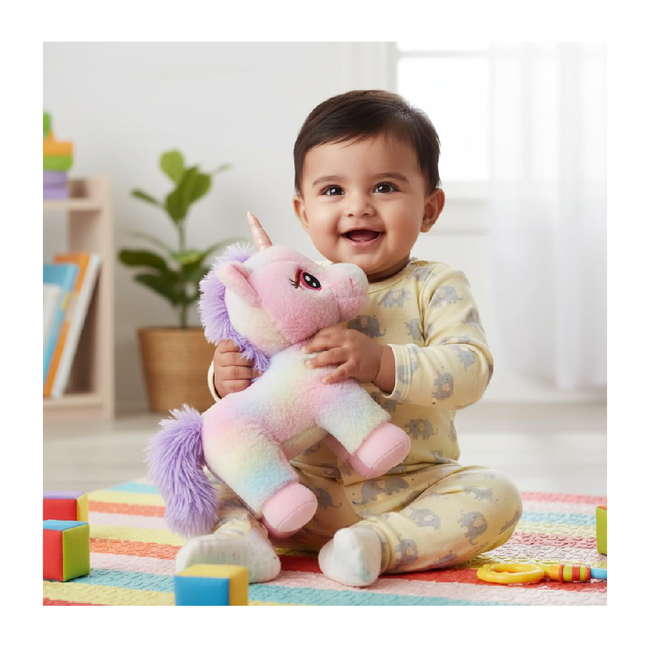 Unicorn Soft Toy – Big Size Rainbow Unicorn Plush Toy, Ultra Soft Fabric  Cute Toys for Girls for Kids 1+ Years Hover Image