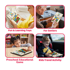 Smartivity Kids Montessori Slide Puzzle I Color & Pattern Matching Learning Toys for Kids 4-8 Years